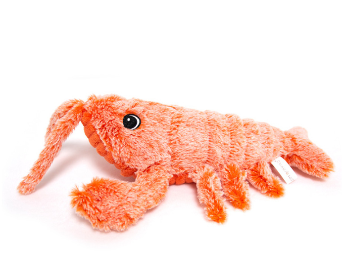 USB Charged Simulation Lobster Pet Toy for Playful Pets