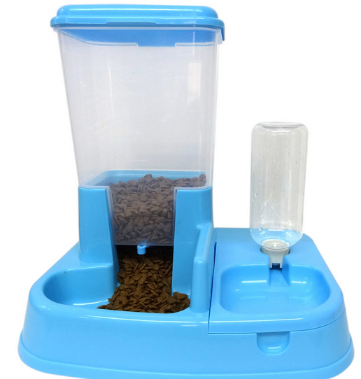 Blue Color Automatic Feeder For Pets