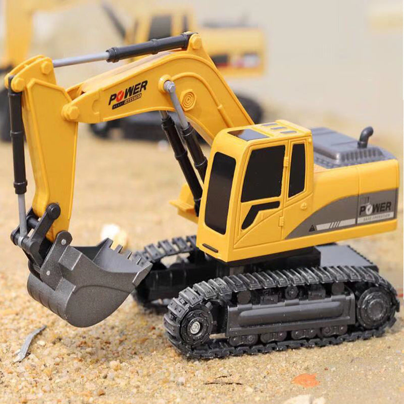 Remote control excavator toy