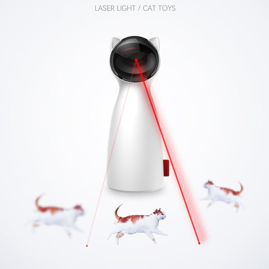 Creative Cat Pet LED Laser Funny Toy Smart Automatic Cat Exercise