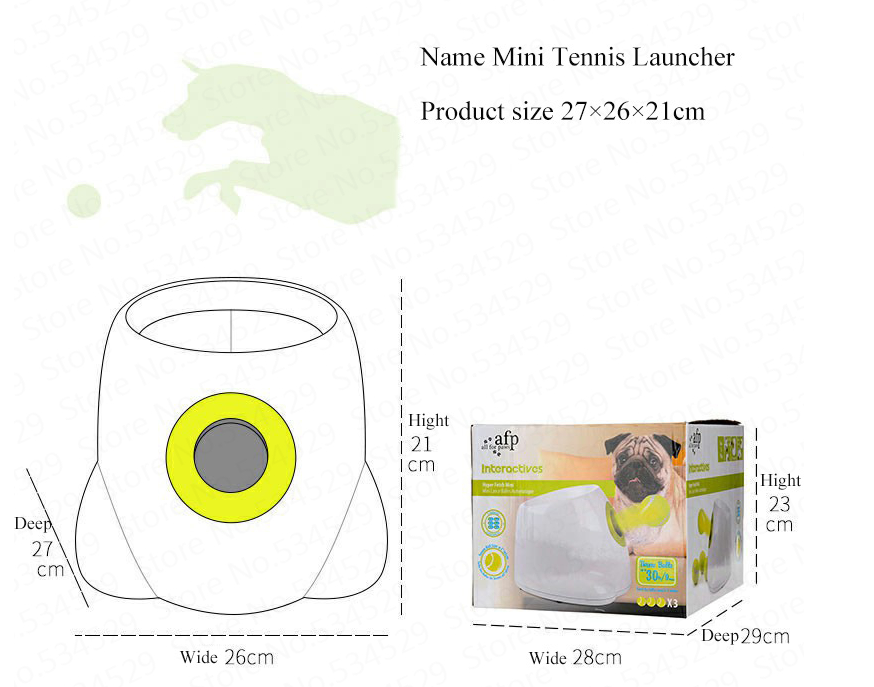 Dog Interactive Toy Automatic Ball Launcher