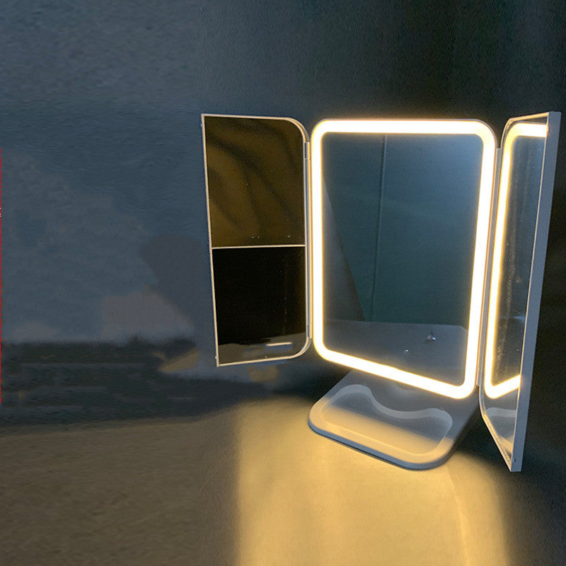 68 LED Vanity Mirrors: Illuminate Your Space with the Trifold Makeup Mirror