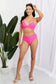 Splash Halter Bikini Set in Pink