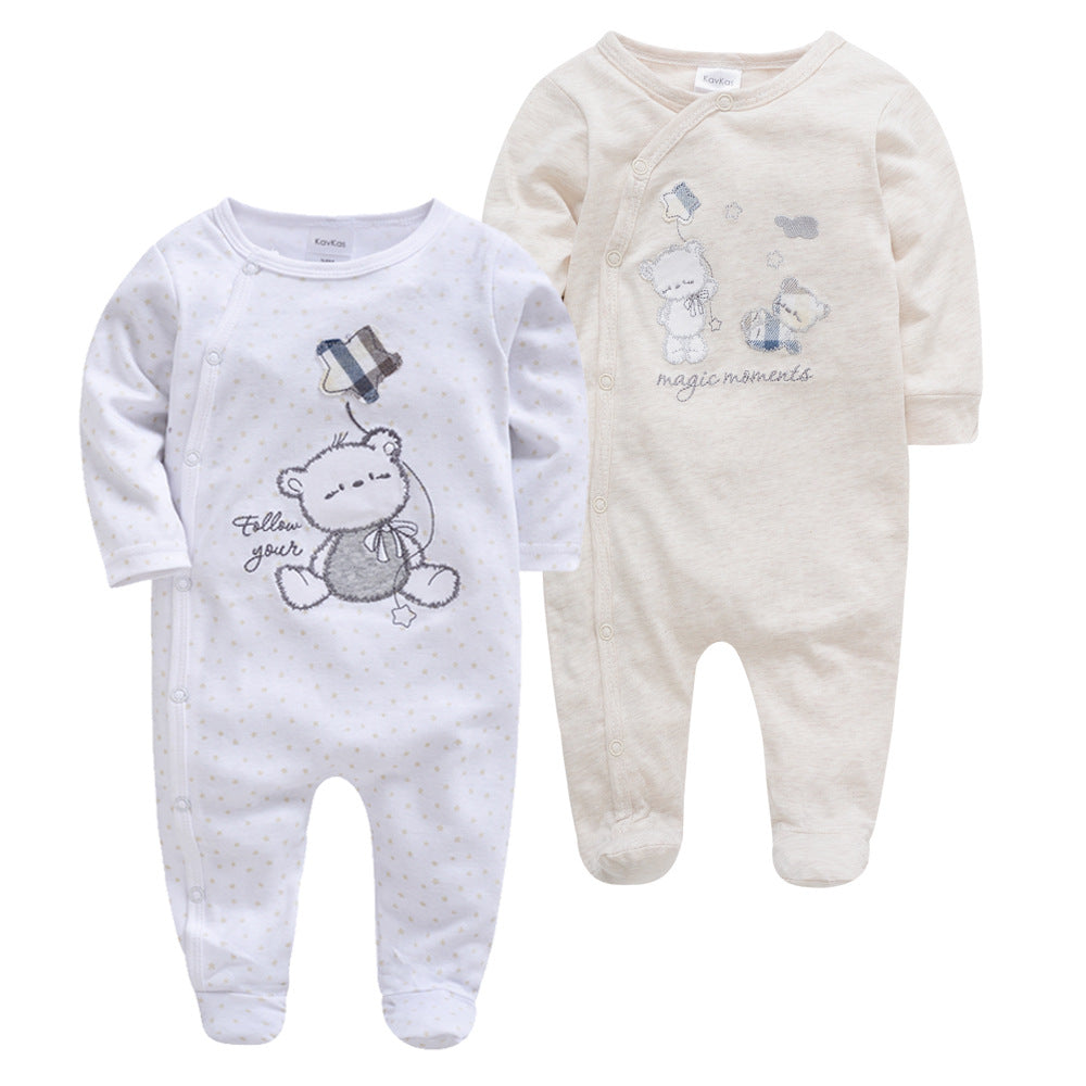 White and Cream Color Baby onesies