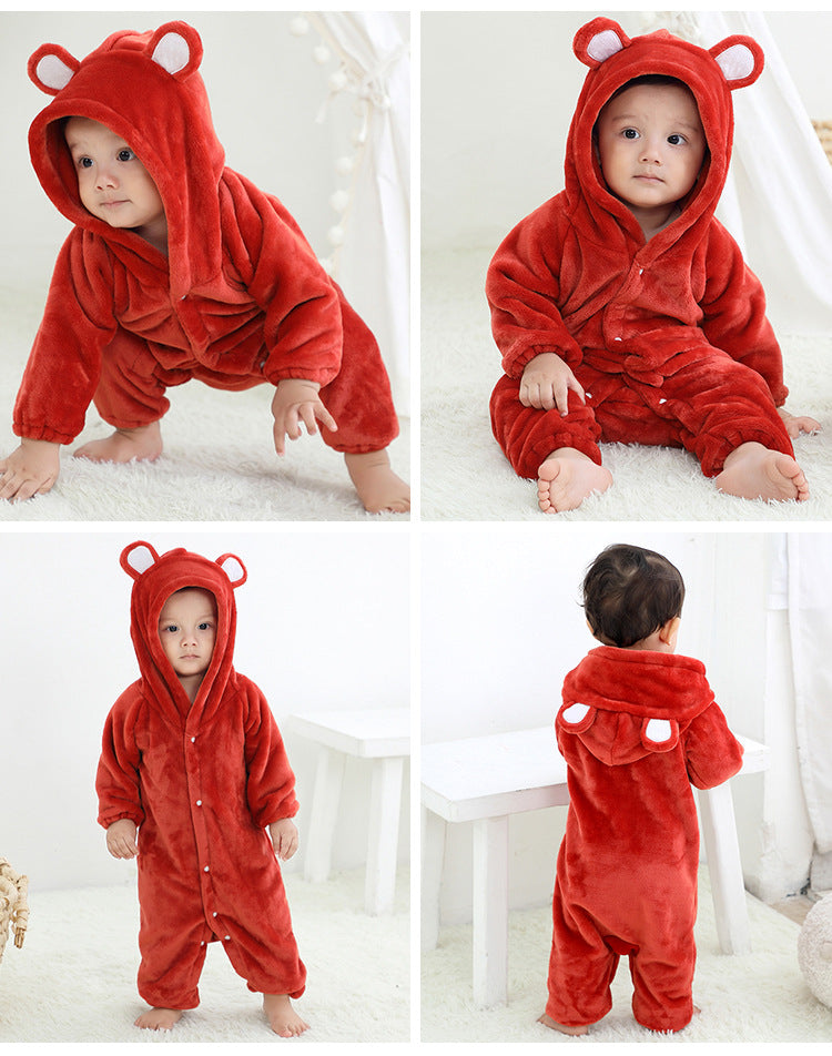 Red Color Jumpsuit For babies