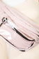 Light Pink Color and White Shade Strap Sling Bag
