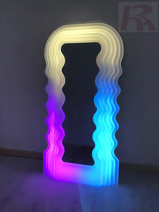 LED Neon Mirror