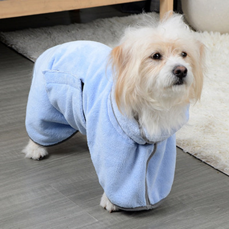 Pet Dog Bath Towel: Fast-Drying and Absorbent Bathrobe
