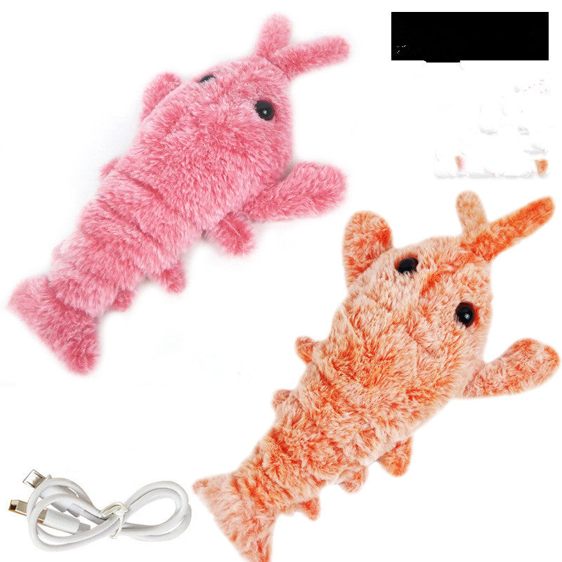 Simulation Lobster Pet Toy with USB Charging