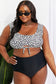 Swim Top and Ruched Bottoms Set For Women
