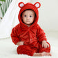 Red Color Child Bear Jumpsuit 