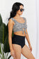 Swim Top and Ruched Bottoms Set For Women