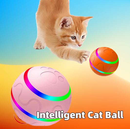 Smart Interactive Wicked Ball Toy for Cats with USB Charging
